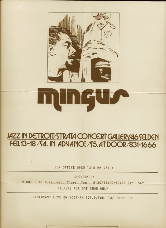 Mingus poster